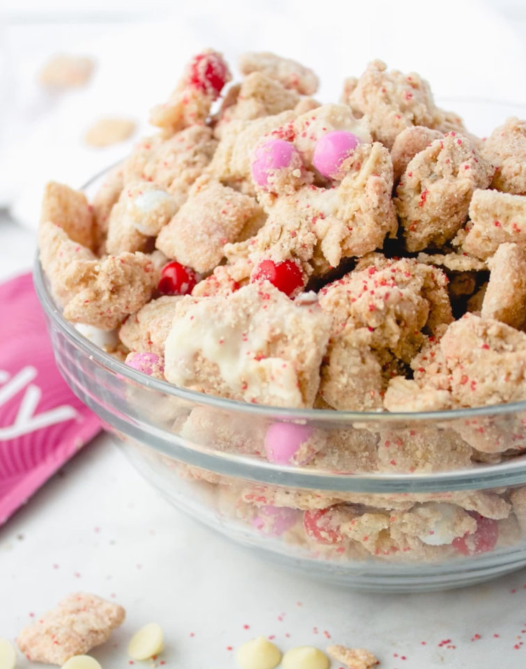 Valentine's Day Puppy Chow – Everly