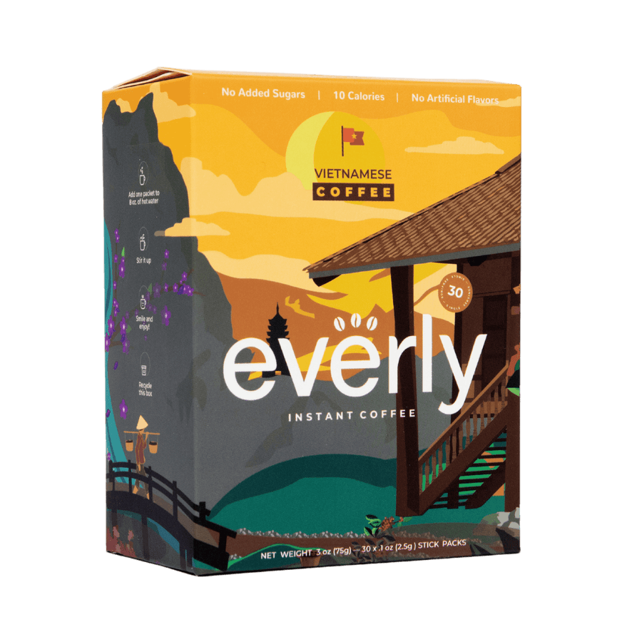 Everly x Slow Ride Instant Coffee (30 stick packs) - Everly
