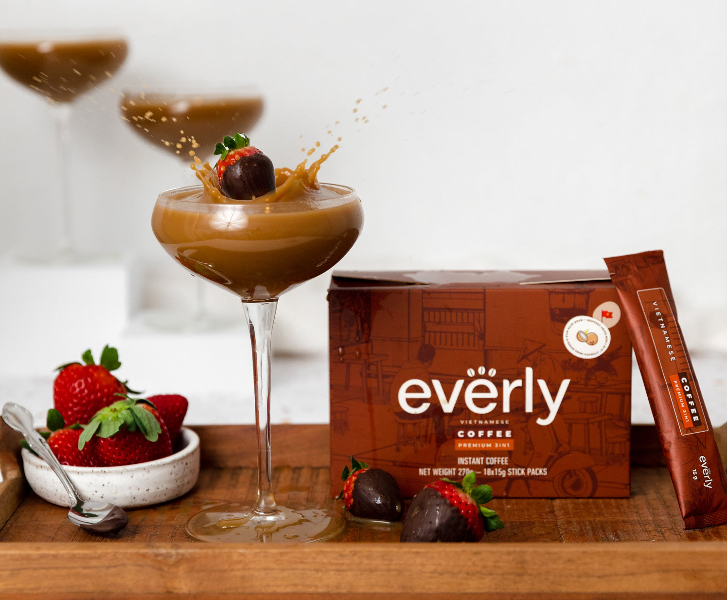 Chocolate Covered Strawberry Espresso Martini Everly