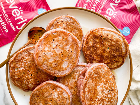 Pomegranate Berry Pancakes - Everly